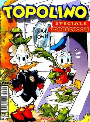 Copertina di TOPOLINO · 2389 — Topolino n. 2389