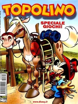 Copertina di TOPOLINO · 2390 — Topolino n. 2390