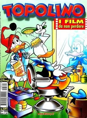 Copertina di TOPOLINO · 2391 — Topolino n. 2391