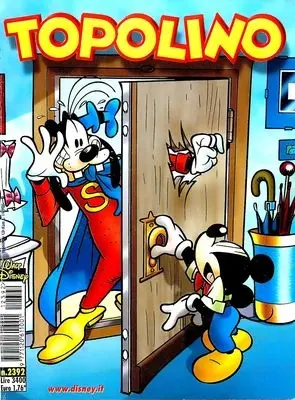 Copertina di TOPOLINO · 2392 — Topolino n. 2392