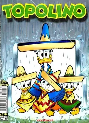 Copertina di TOPOLINO · 2394 — Topolino n. 2394