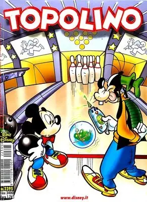 Copertina di TOPOLINO · 2395 — Topolino n. 2395