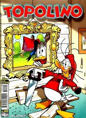Copertina di TOPOLINO · 2400 — Topolino n. 2400