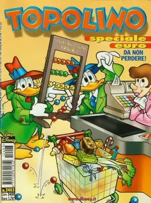 Copertina di TOPOLINO · 2403 — Topolino n. 2403