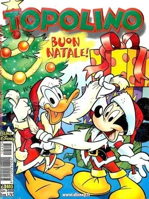 Copertina di TOPOLINO · 2405 — Topolino n. 2405