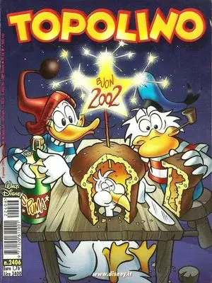 Copertina di TOPOLINO · 2406 — Topolino n. 2406