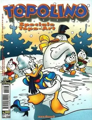 Copertina di TOPOLINO · 2408 — Topolino n. 2408