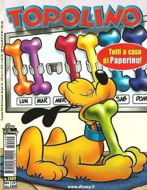 Copertina di TOPOLINO · 2409 — Topolino n. 2409