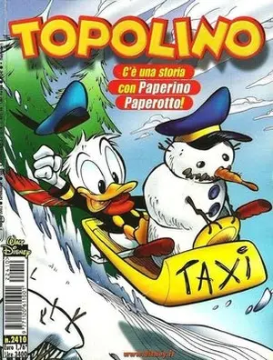 Copertina di TOPOLINO · 2410 — Topolino n. 2410