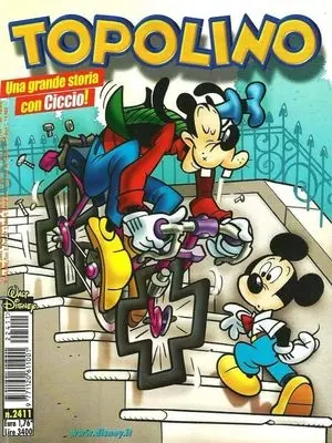 Copertina di TOPOLINO · 2411 — Topolino n. 2411