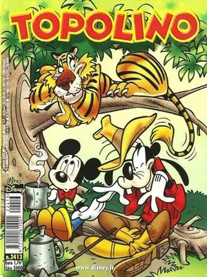 Copertina di TOPOLINO · 2413 — Topolino n. 2413