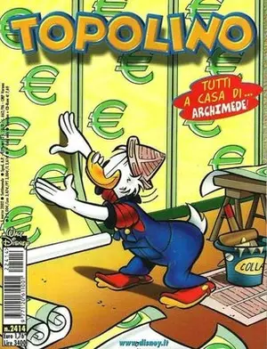 Copertina di TOPOLINO · 2414 — Topolino n. 2414