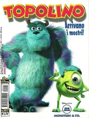 Copertina di TOPOLINO · 2417 — Topolino n. 2417