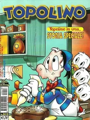Copertina di TOPOLINO · 2418 — Topolino n. 2418