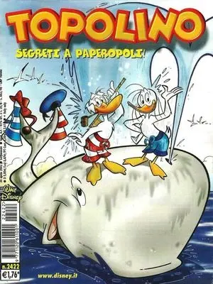 Copertina di TOPOLINO · 2422 — Topolino n. 2422