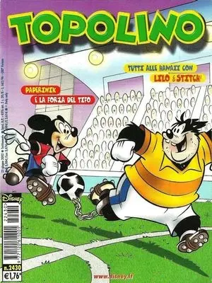 Copertina di TOPOLINO · 2430 — Topolino n. 2430