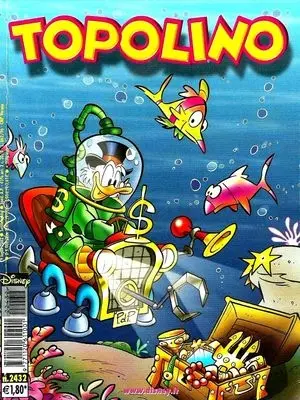 Copertina di TOPOLINO · 2432 — Topolino n. 2432