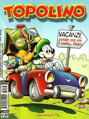Copertina di TOPOLINO · 2433 — Topolino n. 2433