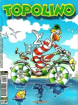 Copertina di TOPOLINO · 2434 — Topolino n. 2434