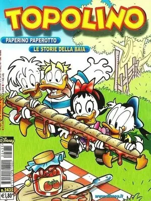 Copertina di TOPOLINO · 2435 — Topolino n. 2435