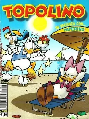 Copertina di TOPOLINO · 2438 — Topolino n. 2438