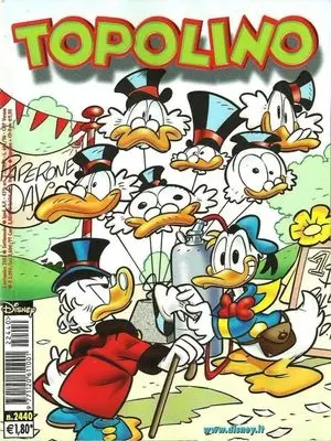 Copertina di TOPOLINO · 2440 — Topolino n. 2440