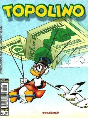 Copertina di TOPOLINO · 2444 — Topolino n. 2444