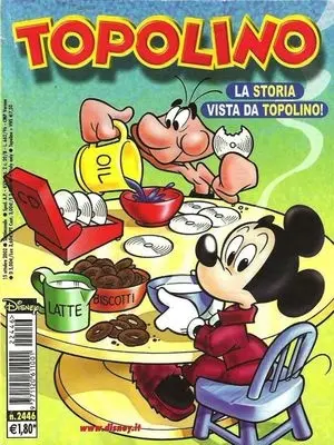 Copertina di TOPOLINO · 2446 — Topolino n. 2446