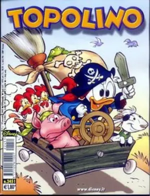 Copertina di TOPOLINO · 2451 — Topolino n. 2451