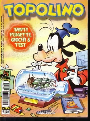 Copertina di TOPOLINO · 2454 — Topolino n. 2454
