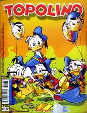 Copertina di TOPOLINO · 2467 — Topolino n. 2467