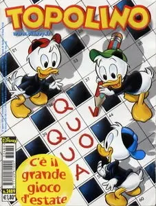 Copertina di TOPOLINO · 2489 — Topolino n. 2489