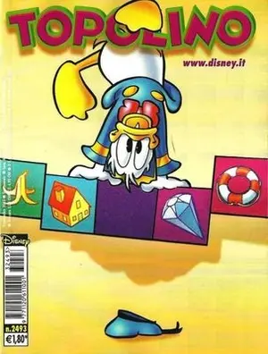 Copertina di TOPOLINO · 2493 — Topolino n. 2493