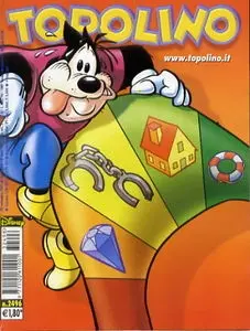 Copertina di TOPOLINO · 2496 — Topolino n. 2496