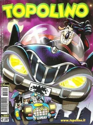 Copertina di TOPOLINO · 2502 — Topolino n. 2502