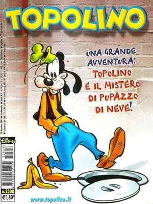 Copertina di TOPOLINO · 2508 — Topolino n. 2508