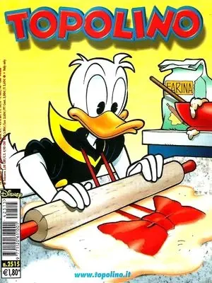 Copertina di TOPOLINO · 2515 — Topolino n. 2515