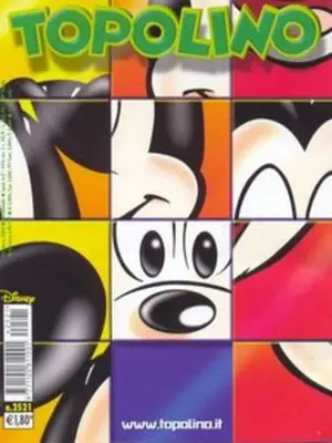 Copertina di TOPOLINO · 2521 — Topolino n. 2521