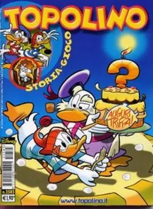Copertina di TOPOLINO · 2585 — Topolino n. 2585