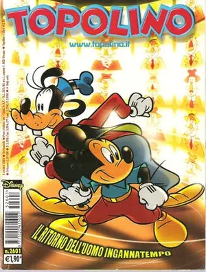 Copertina di TOPOLINO · 2601 — Topolino n. 2601