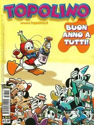 Copertina di TOPOLINO · 2614 — Topolino n. 2614