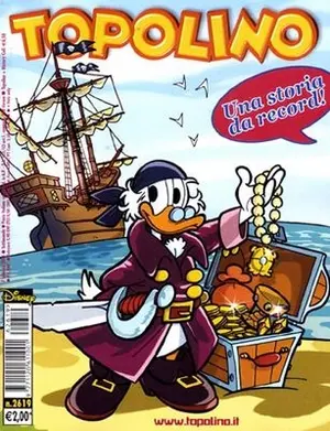 Copertina di TOPOLINO · 2619 — Topolino n. 2619