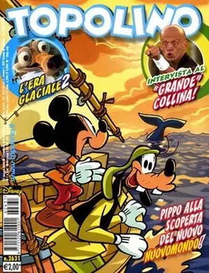 Copertina di TOPOLINO · 2631 — Topolino n. 2631