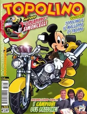 Copertina di TOPOLINO · 2636 — Topolino n. 2636