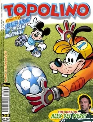 Copertina di TOPOLINO · 2637 — Topolino n. 2637