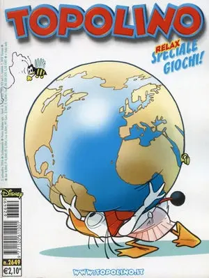 Copertina di TOPOLINO · 2649 — Topolino n. 2649