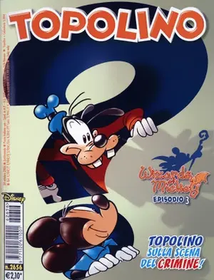 Copertina di TOPOLINO · 2656 — Topolino n. 2656