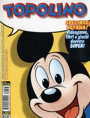 Copertina di TOPOLINO · 2667 — Topolino n. 2667