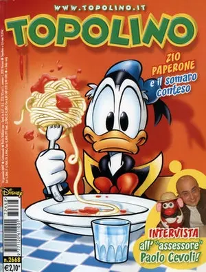 Copertina di TOPOLINO · 2668 — Topolino n. 2668