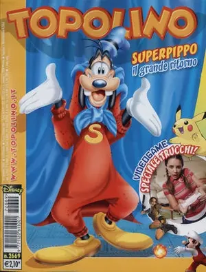 Copertina di TOPOLINO · 2669 — Topolino n. 2669